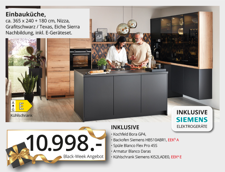 Einbauküche für 10.998 Euro
