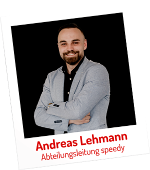Andreas Lehmann - Abteilungsleitung speedy